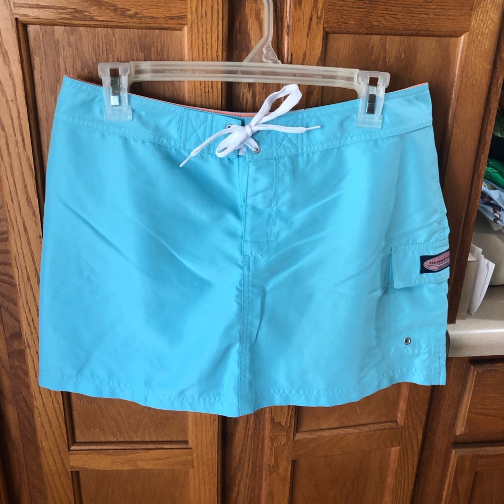 Vineyard Vines Light Blue Mini Skirt